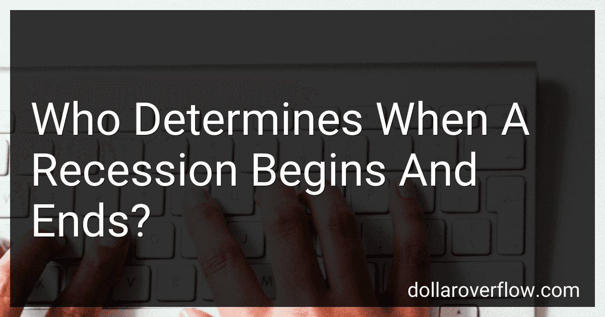 Who Determines When A Recession Begins And Ends? image