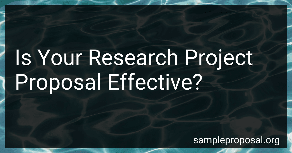 Is Your Research Project Proposal Effective? image