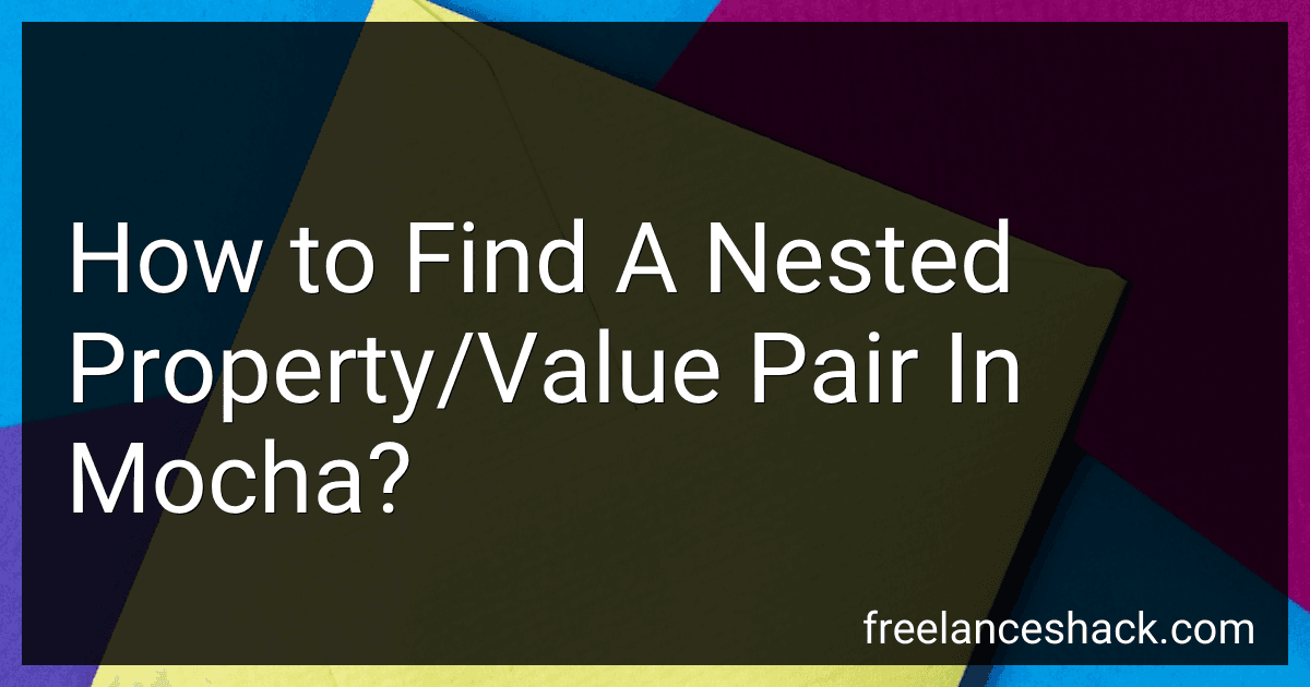 How to Find A Nested Property/Value Pair In Mocha? preview
