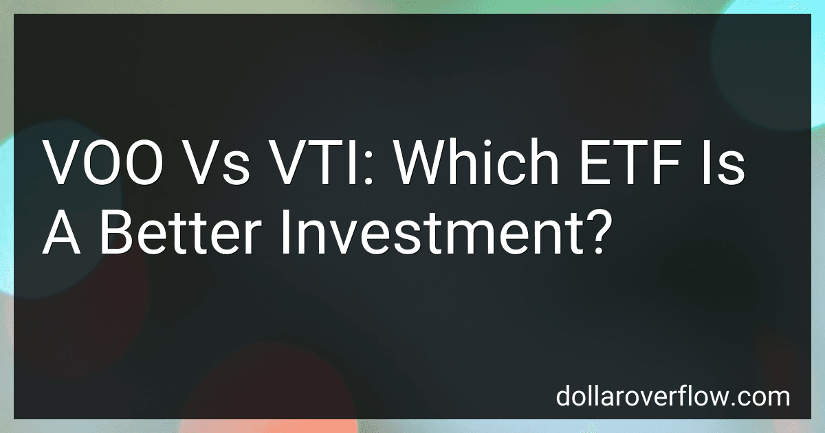 VOO Vs VTI: Which ETF Is A Better Investment? image