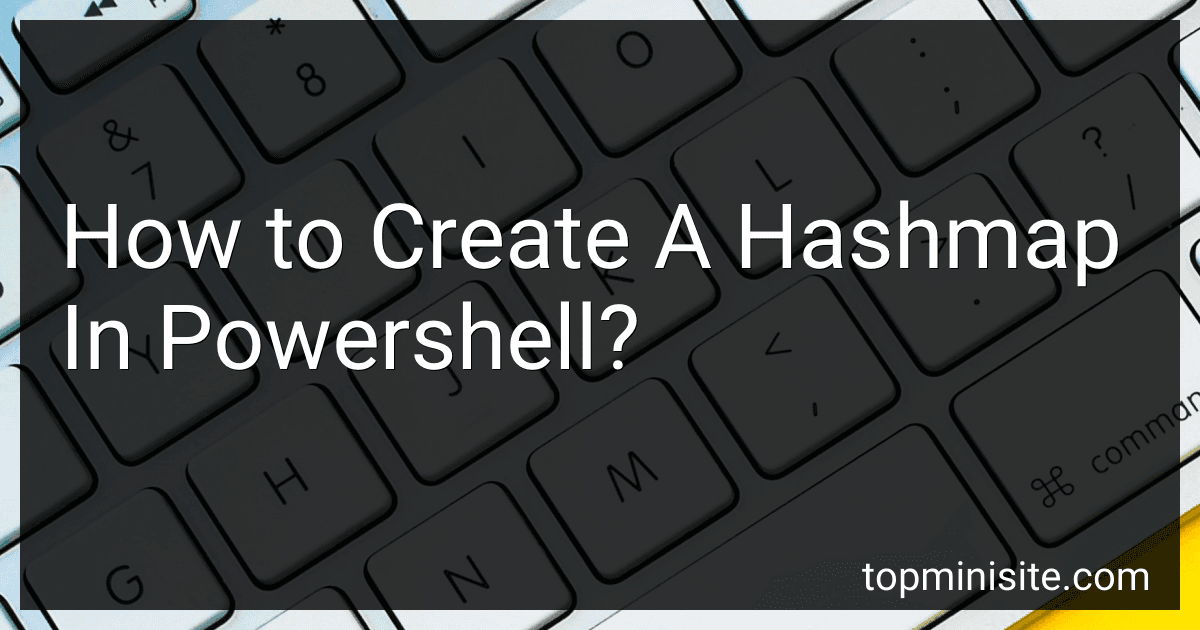 How to Create A Hashmap In Powershell? image