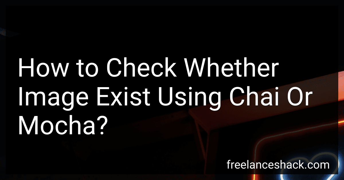 How to Check Whether Image Exist Using Chai Or Mocha? preview