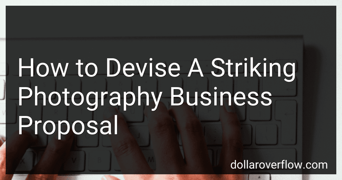 How to Devise A Striking Photography Business Proposal image
