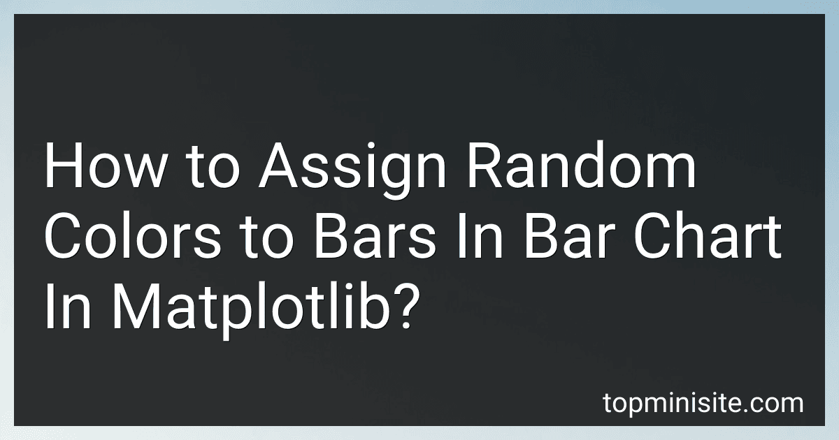 How to Assign Random Colors to Bars In Bar Chart In Matplotlib? image