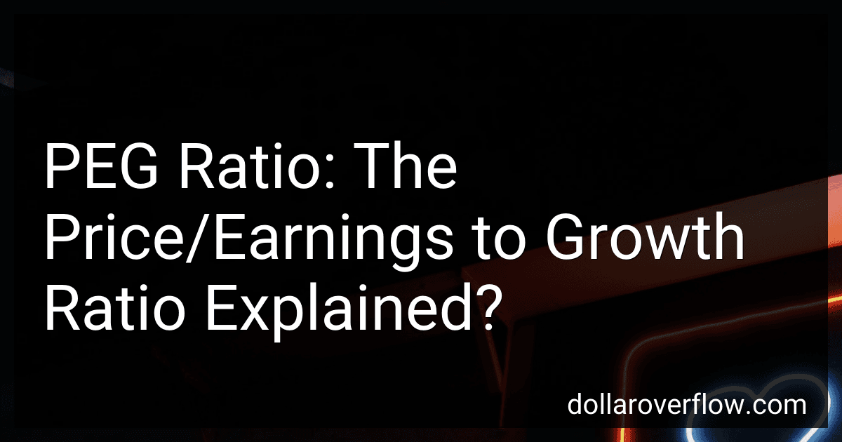 PEG Ratio: The Price/Earnings to Growth Ratio Explained? image