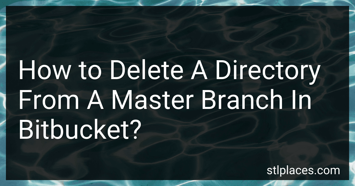 How to Delete A Directory From A Master Branch In Bitbucket? preview