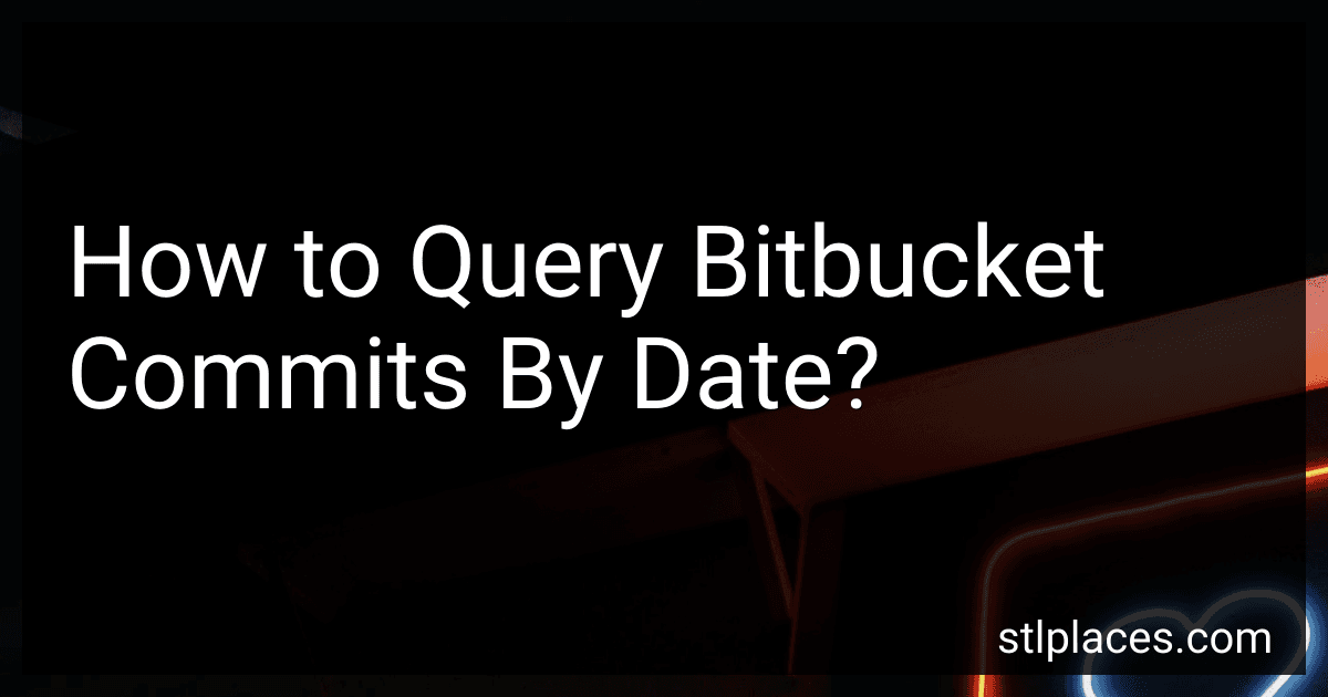How to Query Bitbucket Commits By Date? image