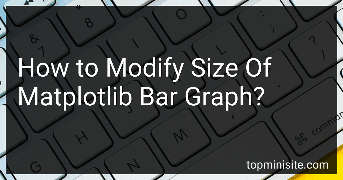 How to Modify Size Of Matplotlib Bar Graph? image