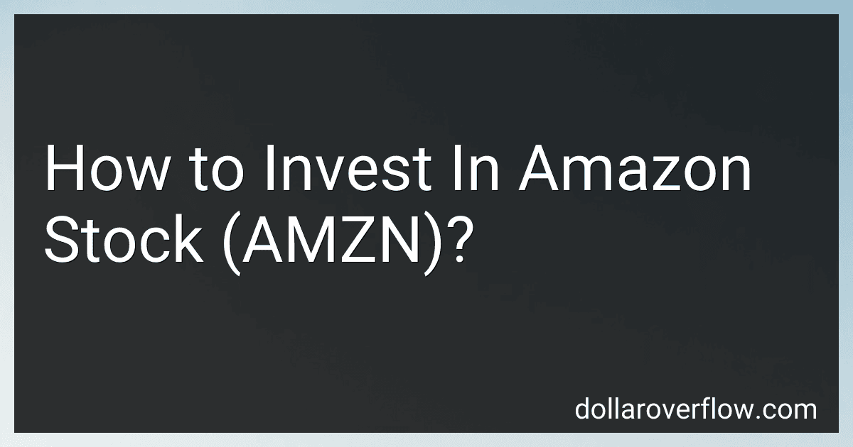 How to Invest In Amazon Stock (AMZN)? image