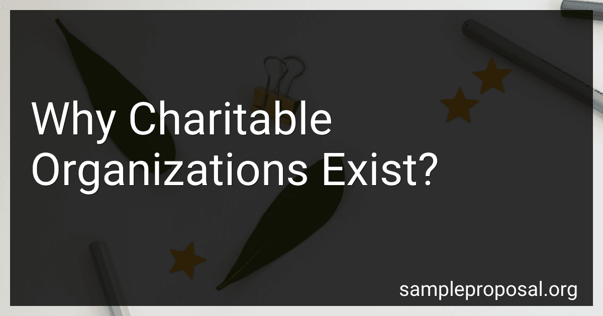 Why Charitable Organizations Exist? image