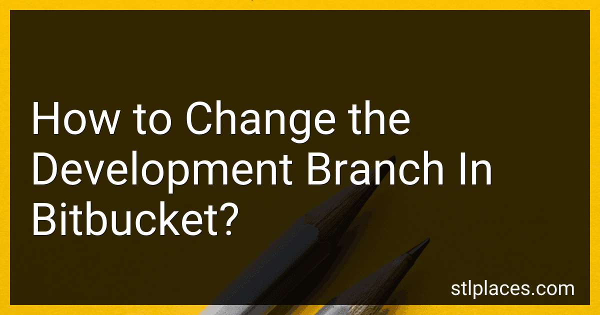 How to Change the Development Branch In Bitbucket? image
