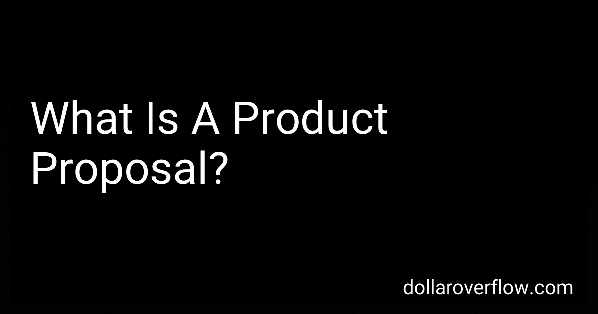 What Is A Product Proposal? image
