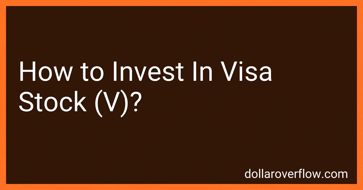 How to Invest In Visa Stock (V)? image