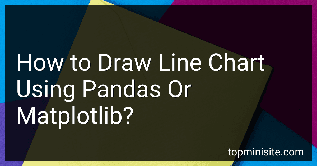 How to Draw Line Chart Using Pandas Or Matplotlib? image