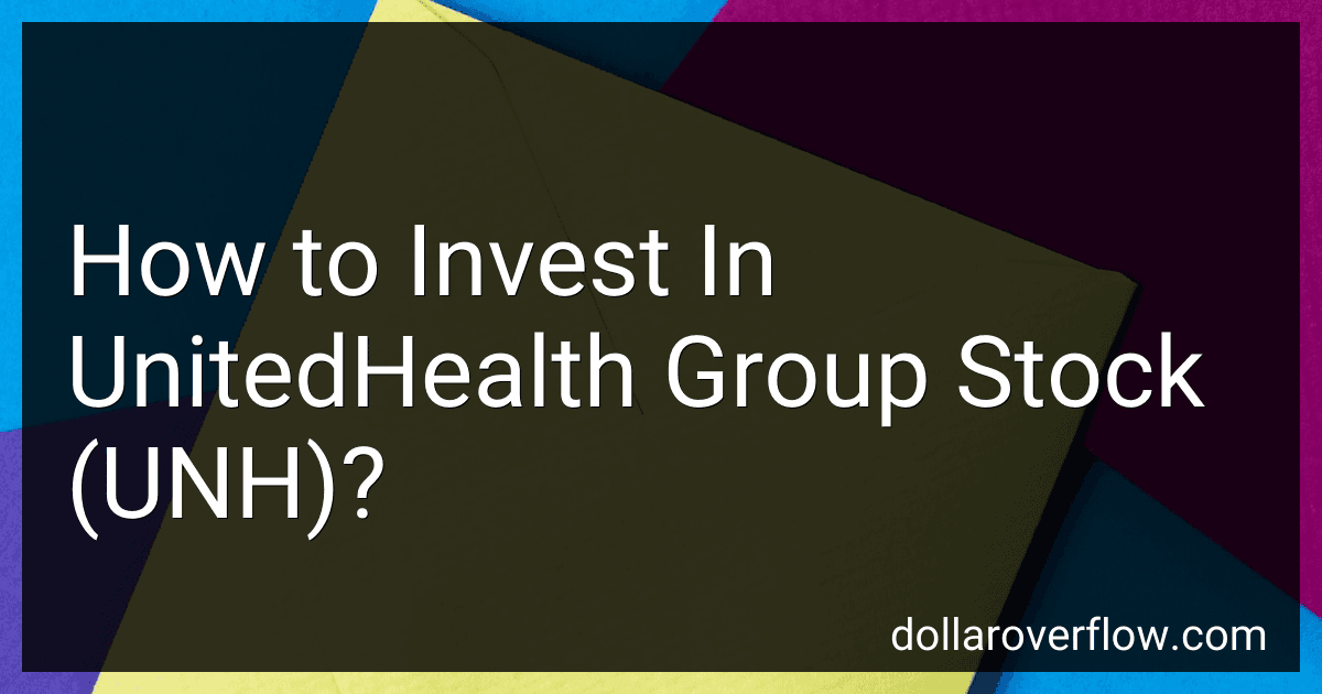 How to Invest In UnitedHealth Group Stock (UNH)? image