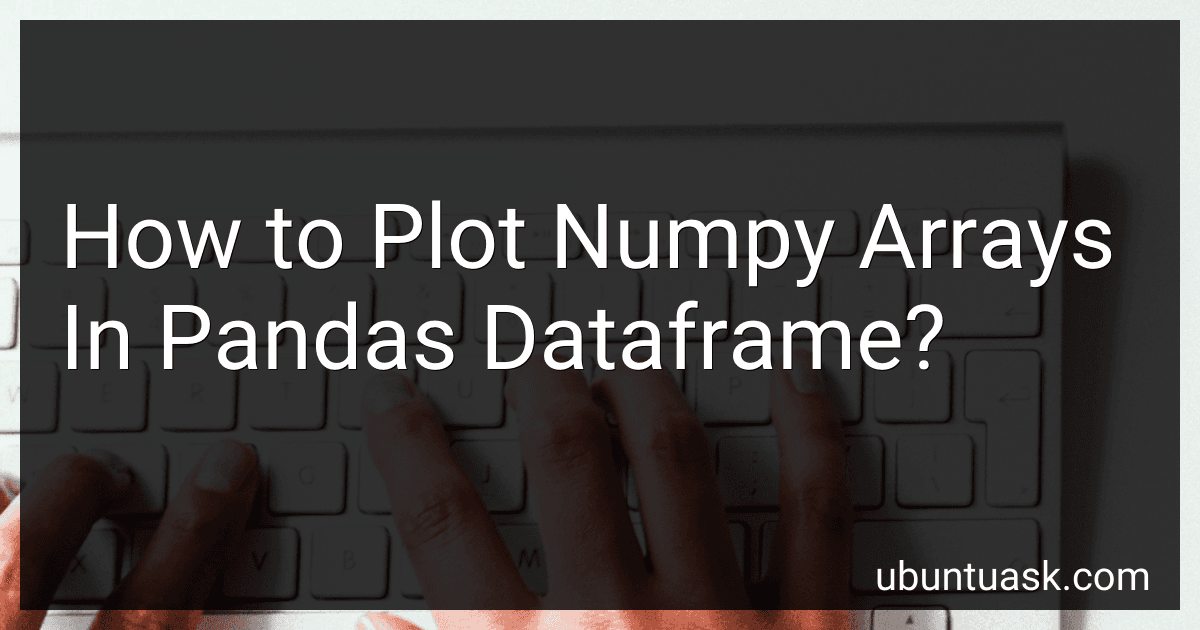 How to Plot Numpy Arrays In Pandas Dataframe? preview