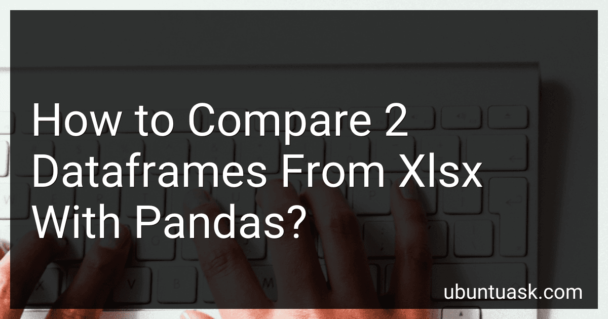 How to Compare 2 Dataframes From Xlsx With Pandas? image