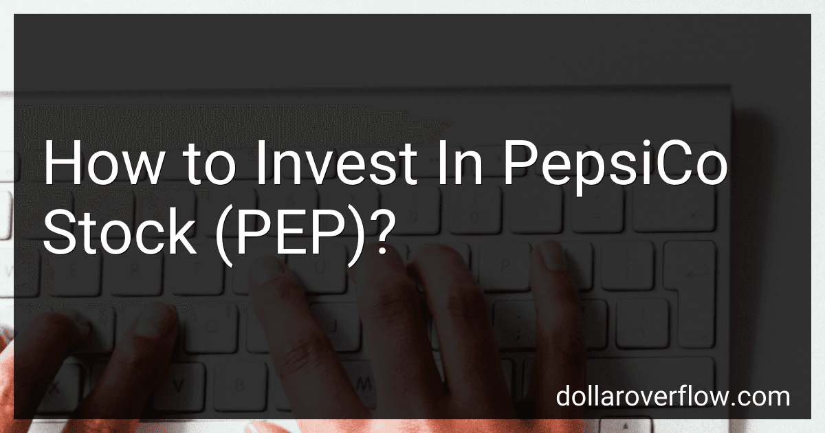 How to Invest In PepsiCo Stock (PEP)? image