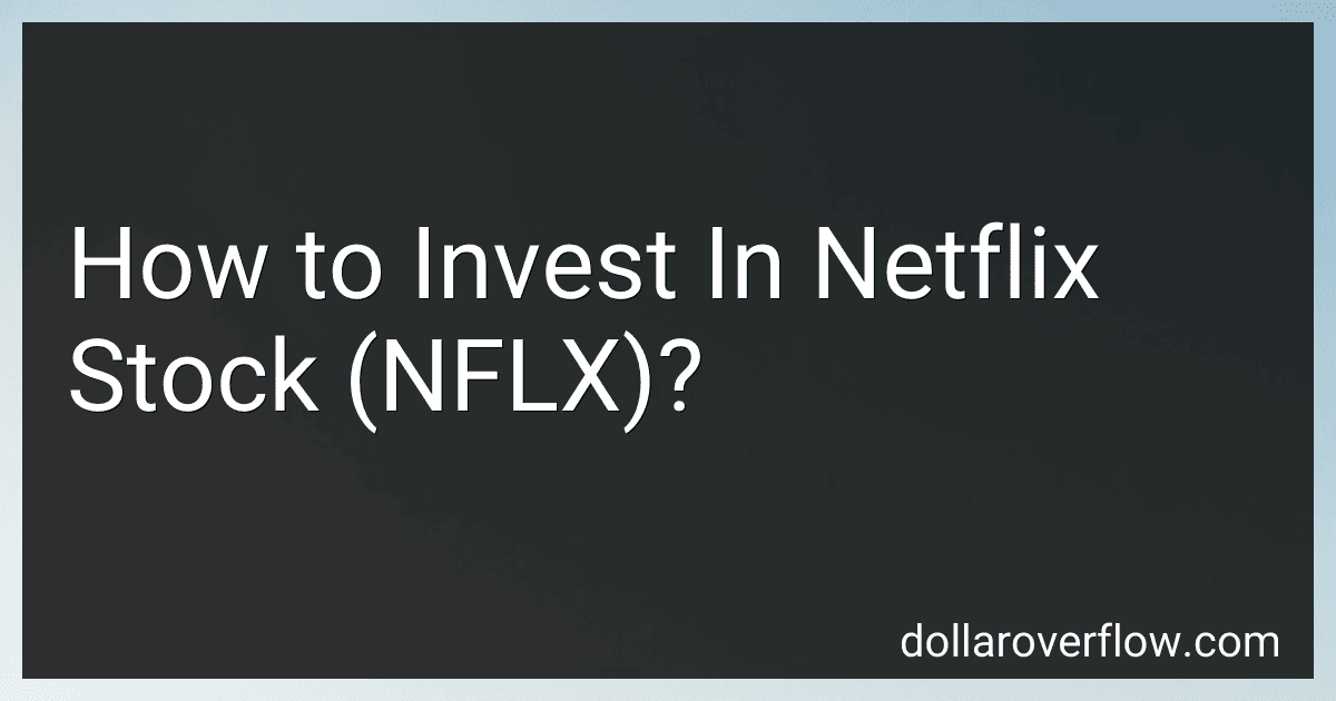 How to Invest In Netflix Stock (NFLX)? image