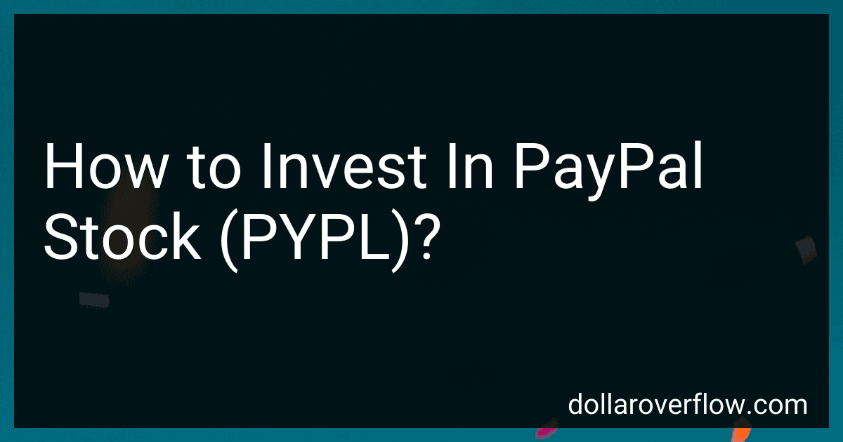 How to Invest In PayPal Stock (PYPL)? image