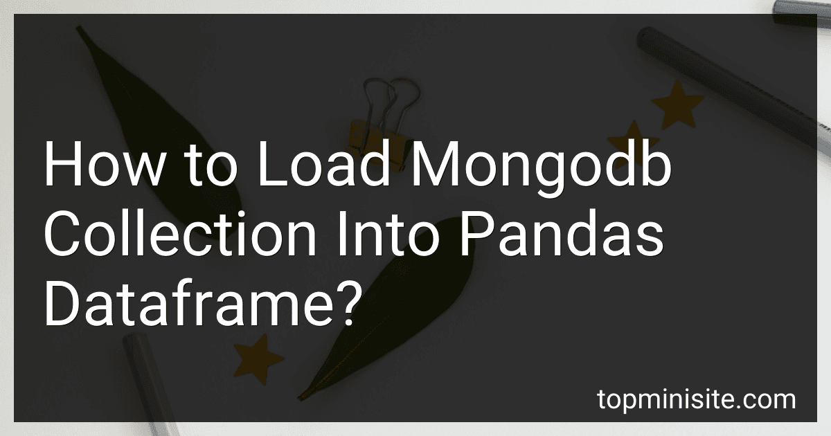 How to Load Mongodb Collection Into Pandas Dataframe? image
