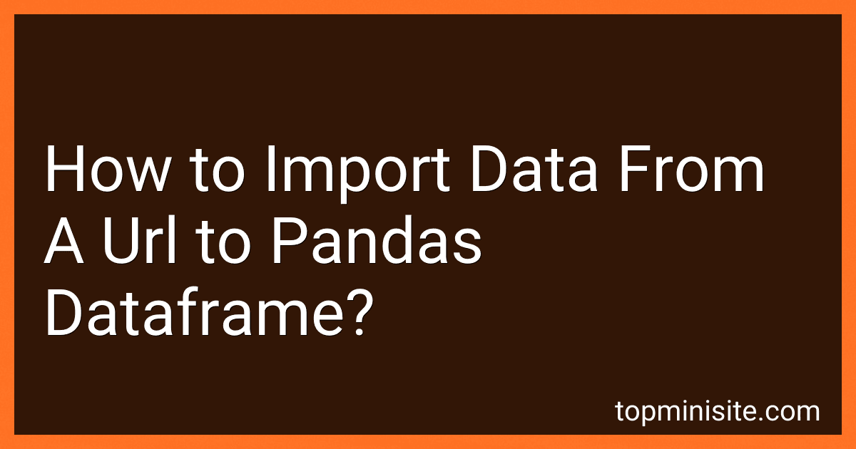 How to Import Data From A Url to Pandas Dataframe? image