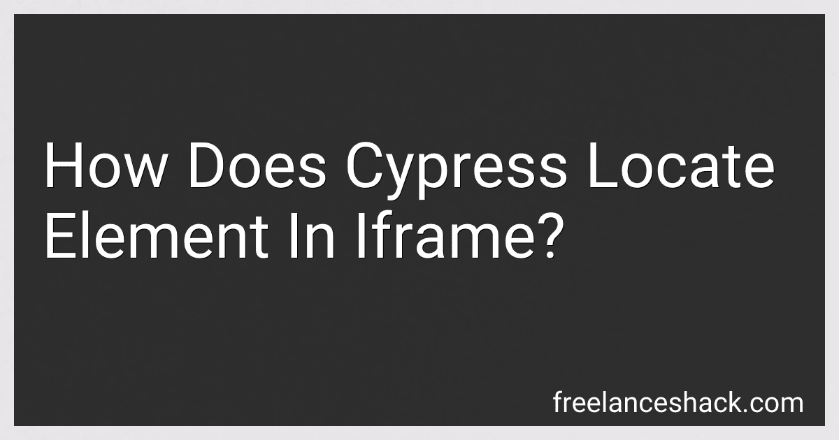 How Does Cypress Locate Element In Iframe? preview