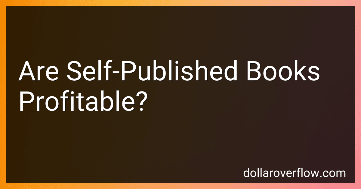 Are Self-Published Books Profitable? image