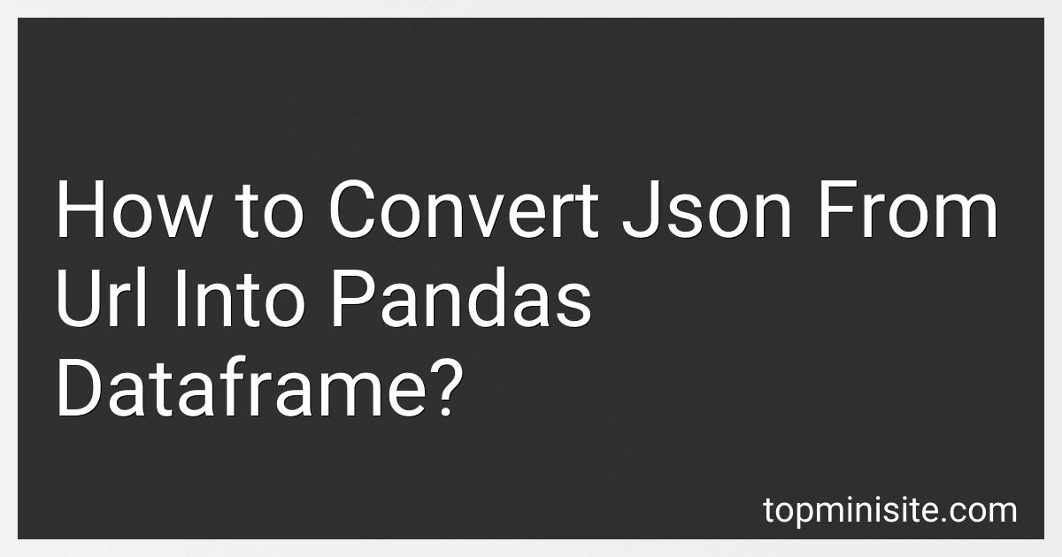 How to Convert Json From Url Into Pandas Dataframe? image