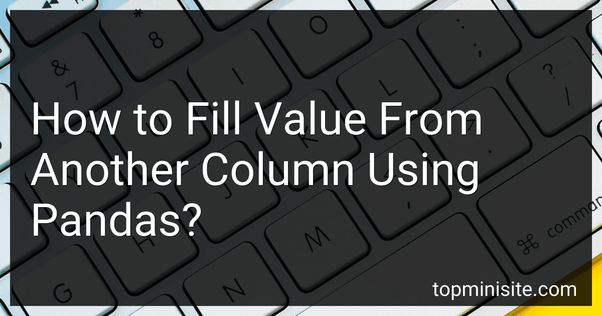 How to Fill Value From Another Column Using Pandas? image