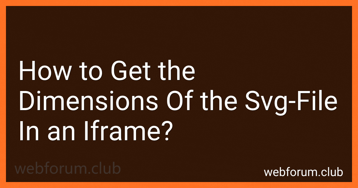 How to Get the Dimensions Of the Svg-File In an Iframe? image