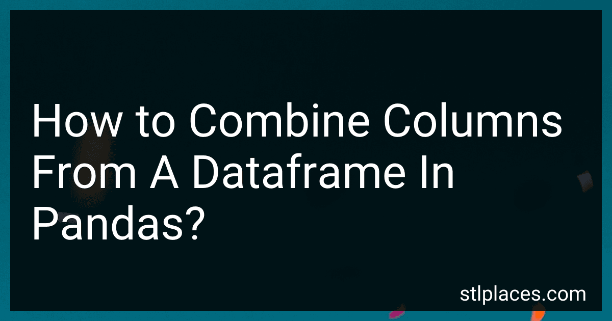 How to Combine Columns From A Dataframe In Pandas? preview