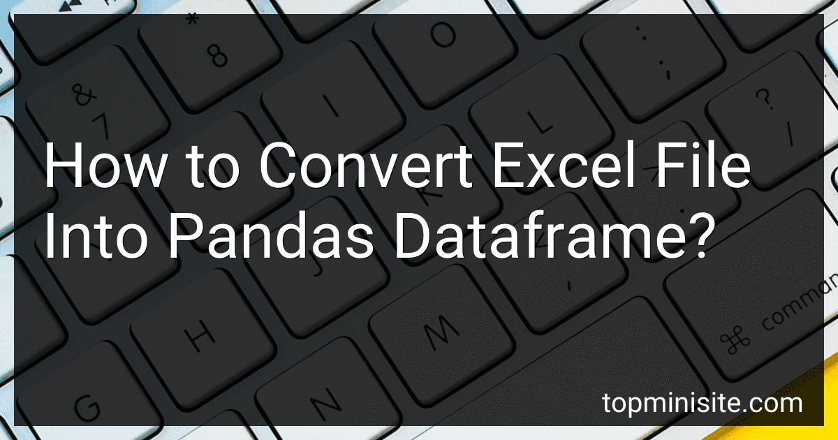 How to Convert Excel File Into Pandas Dataframe? preview