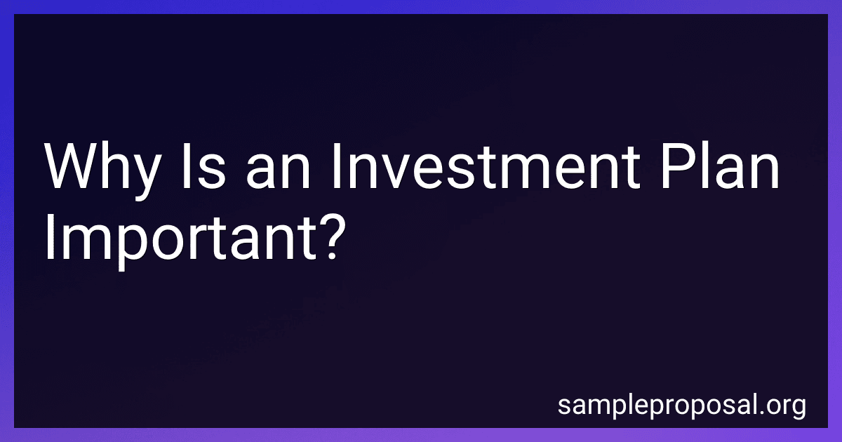 Why Is an Investment Plan Important? image