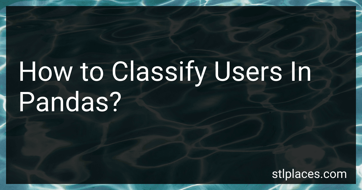How to Classify Users In Pandas? image
