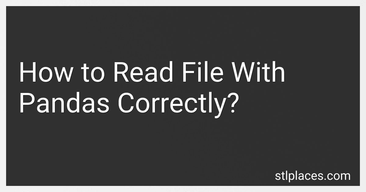 How to Read File With Pandas Correctly? preview