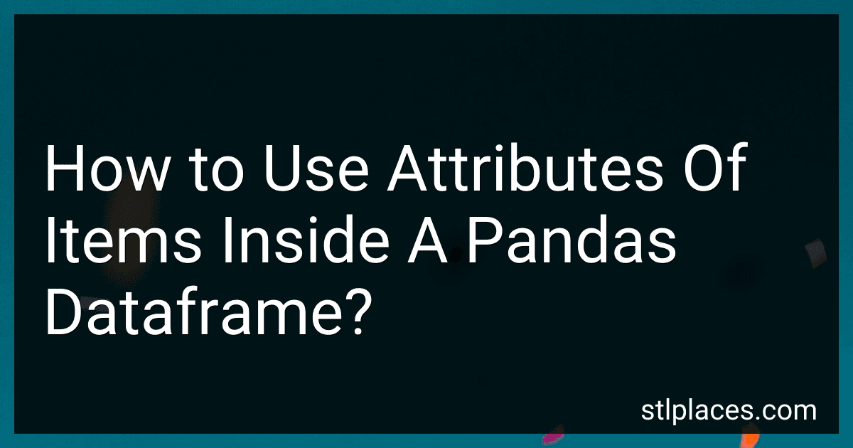 How to Use Attributes Of Items Inside A Pandas Dataframe? preview