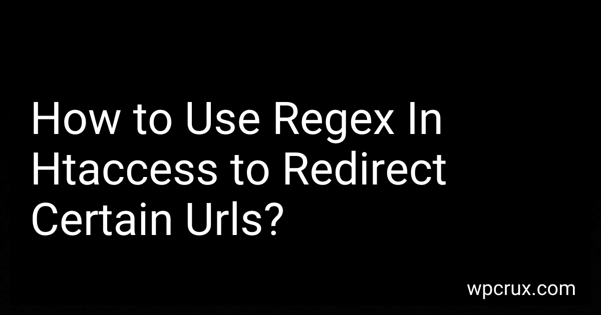 How to Use Regex In Htaccess to Redirect Certain Urls? preview
