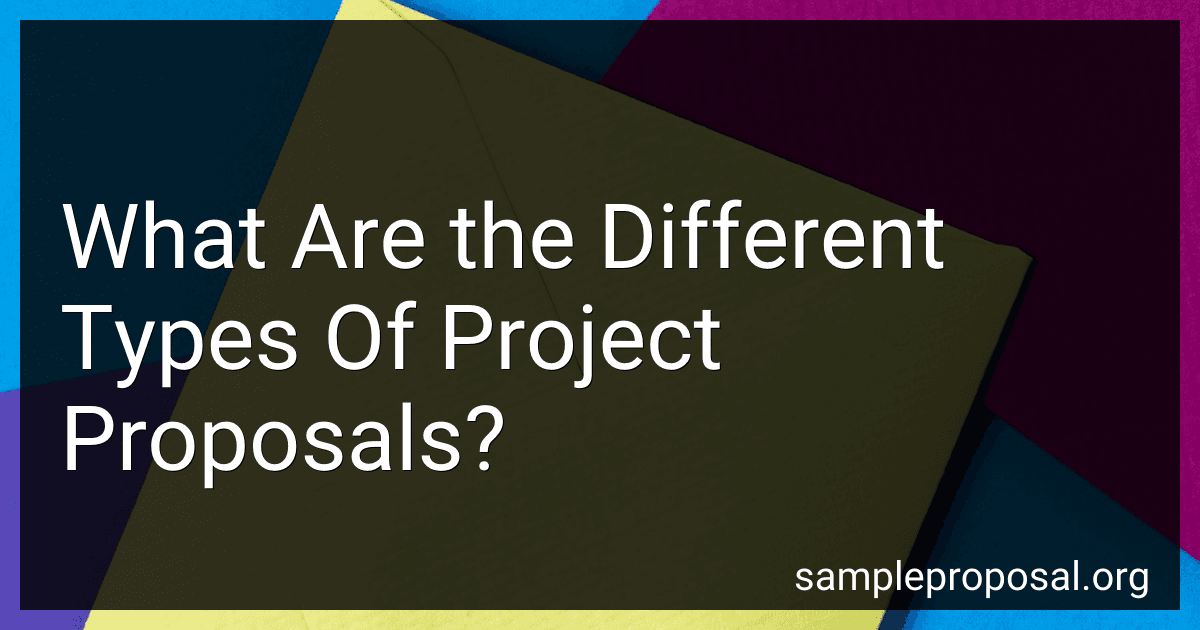 What Are the Different Types Of Project Proposals? image