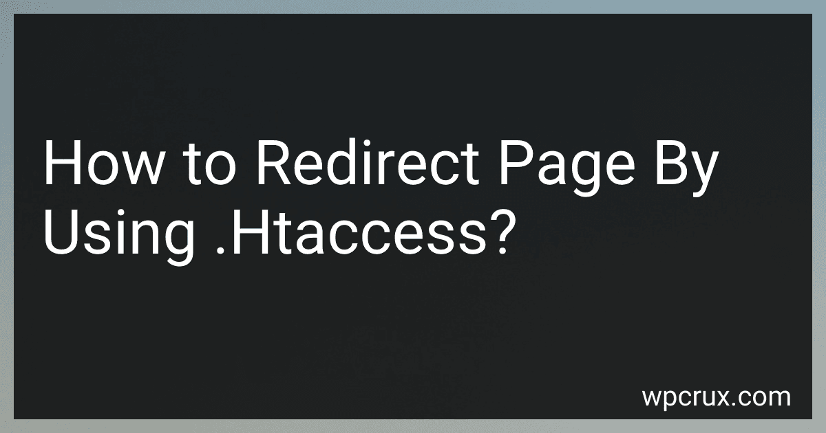 How to Redirect Page By Using .Htaccess? preview