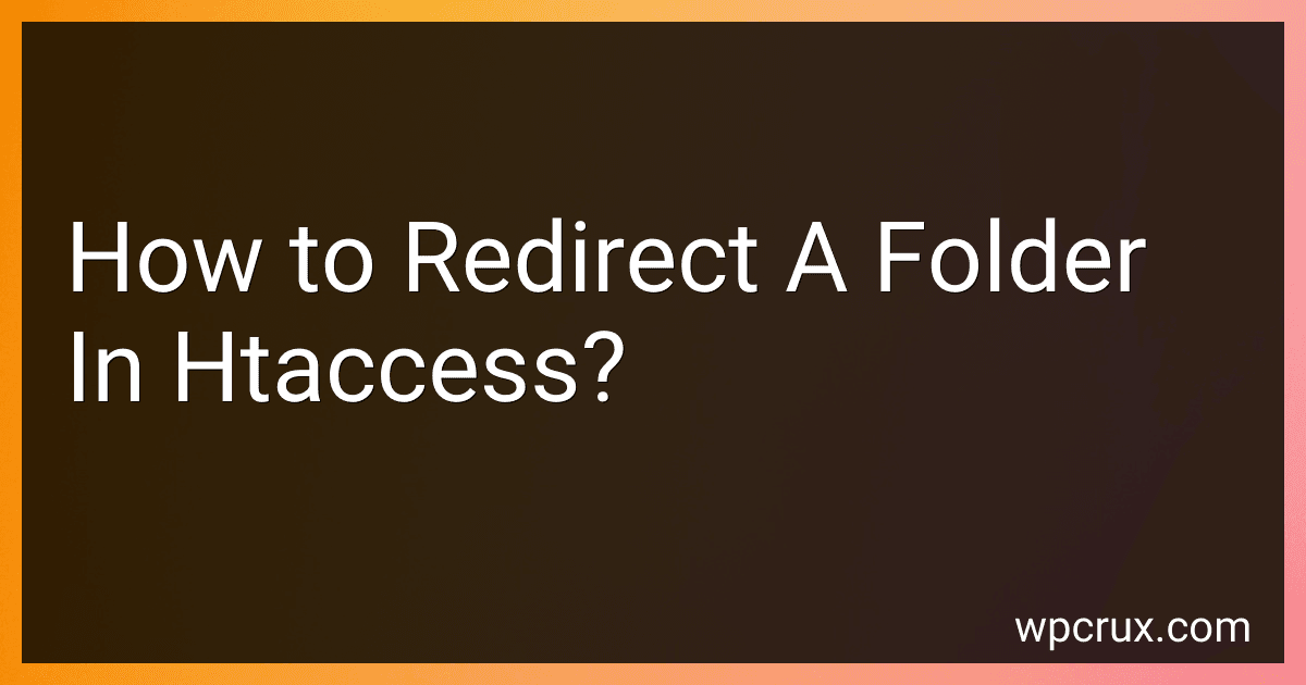 How to Redirect A Folder In Htaccess? preview