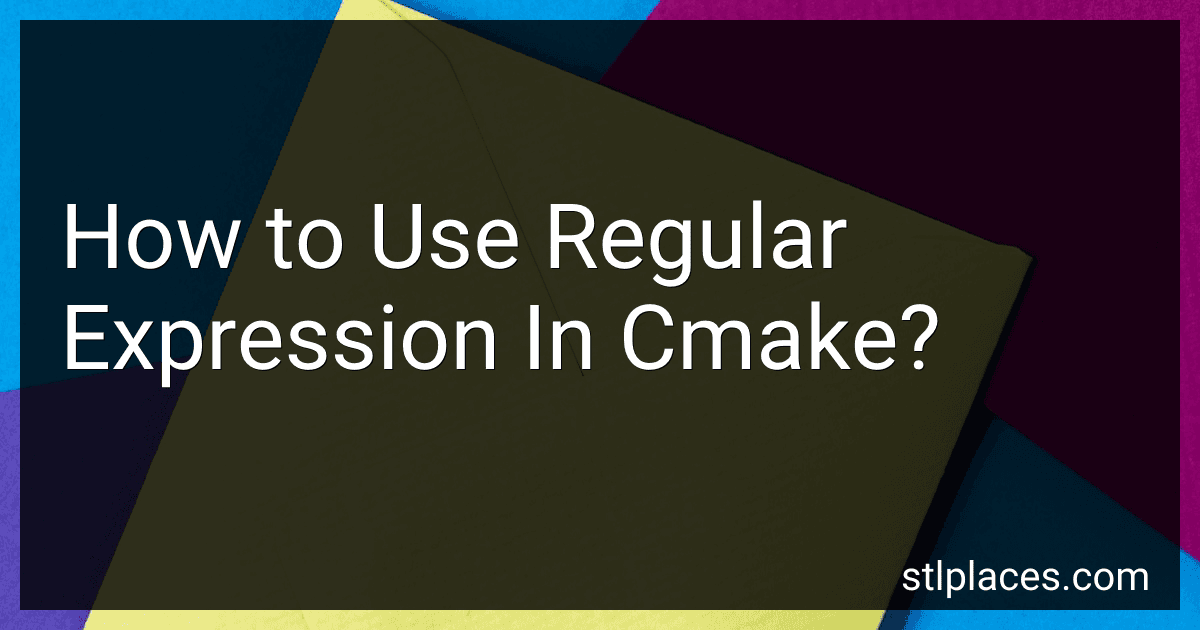 How to Use Regular Expression In Cmake? image
