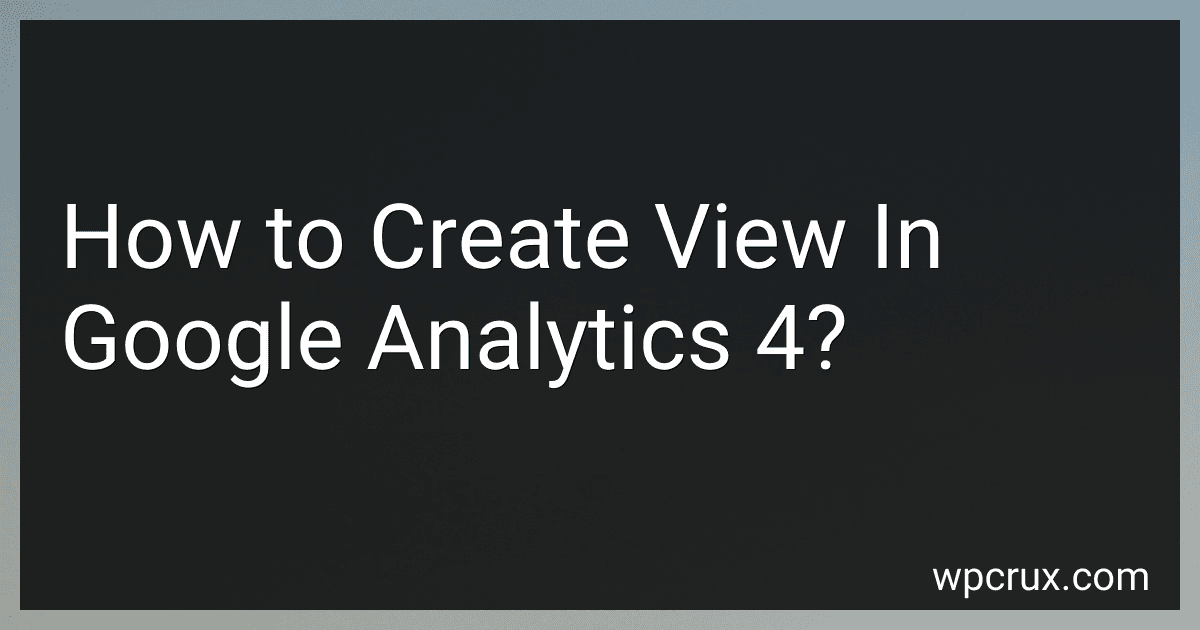 How to Create View In Google Analytics 4? preview
