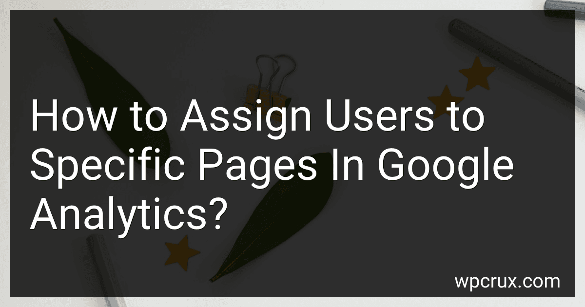How to Assign Users to Specific Pages In Google Analytics? preview