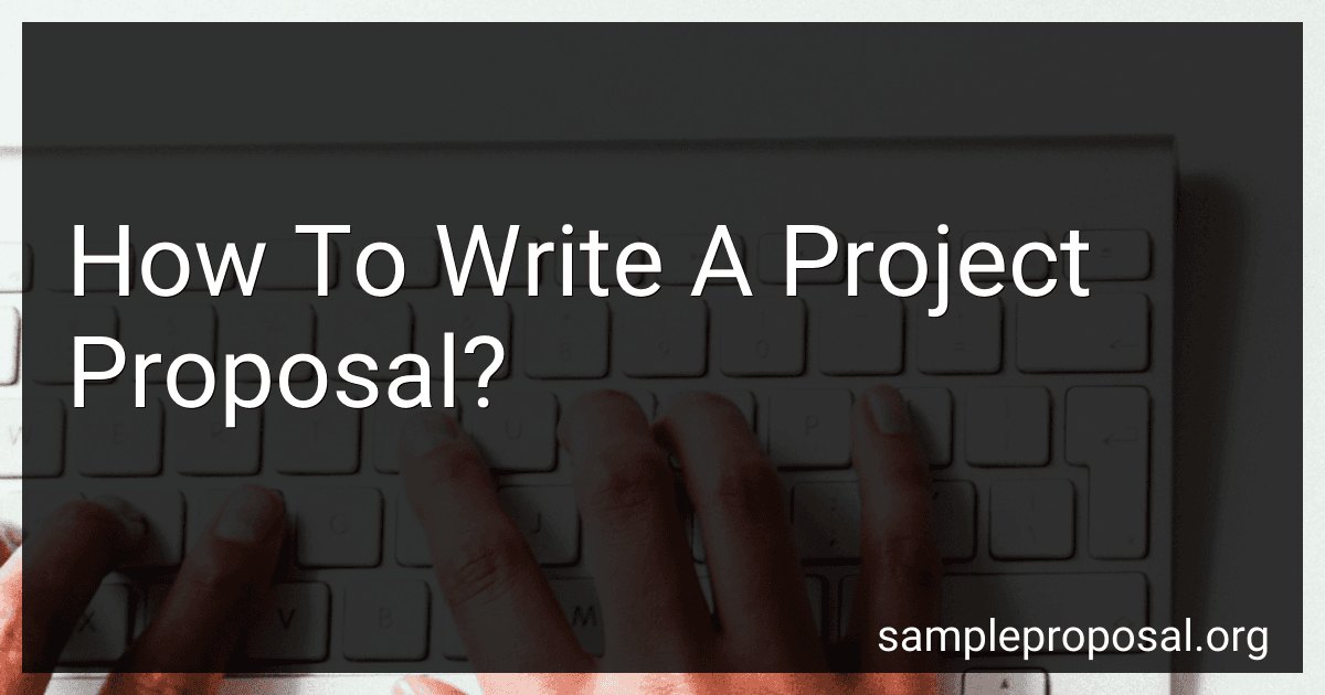 How To Write A Project Proposal? image