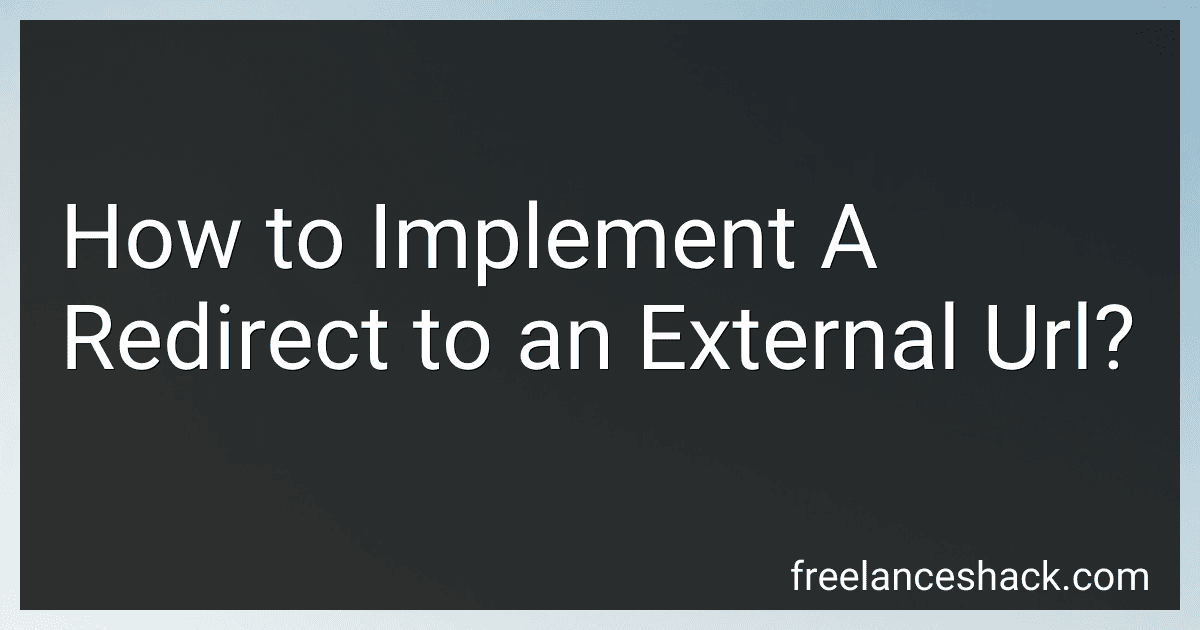 How to Implement A Redirect to an External Url? preview