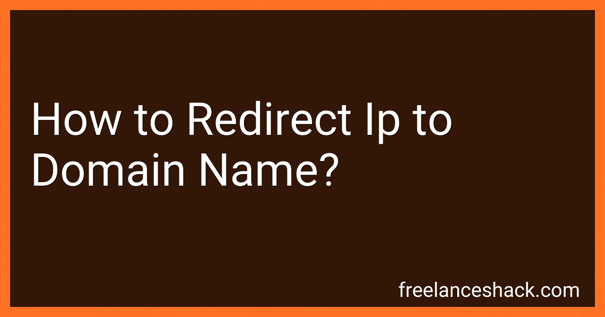 How to Redirect Ip to Domain Name? preview