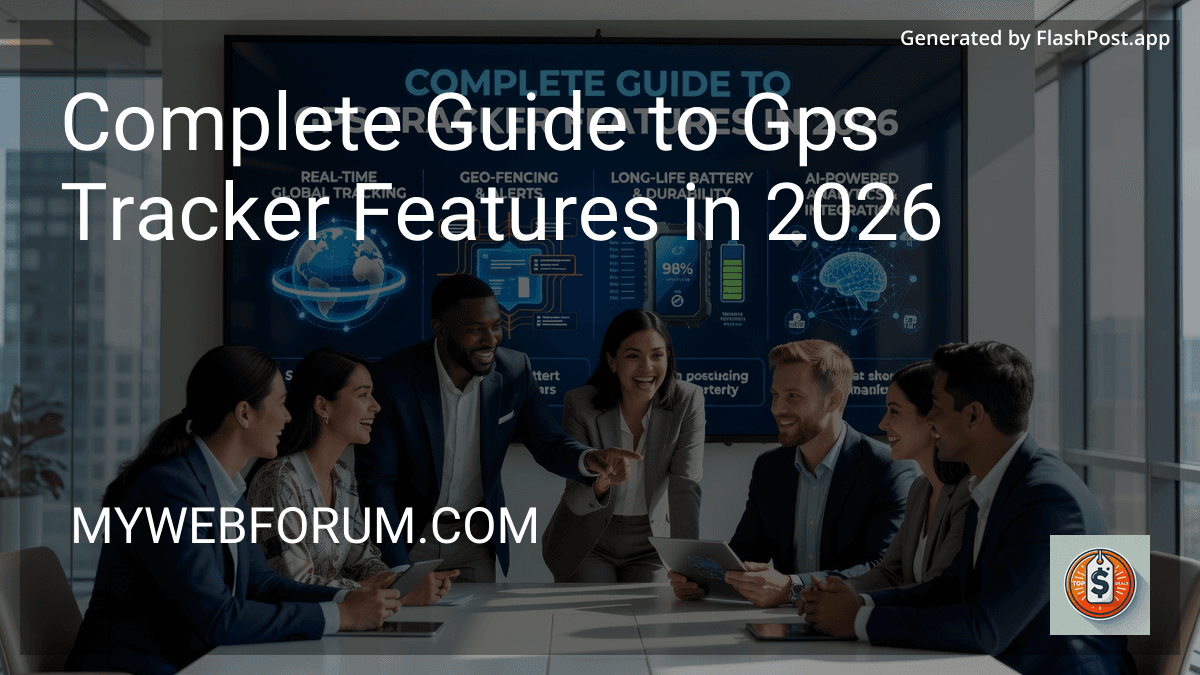 Complete Guide to Gps Tracker Features in 2026 image