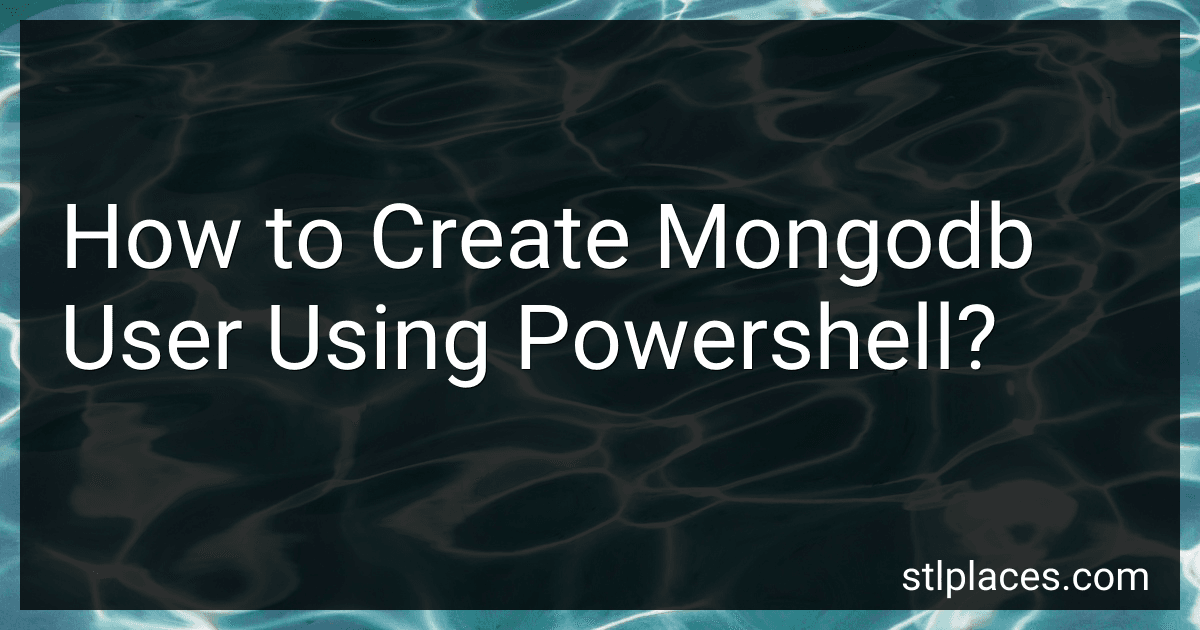 How to Create Mongodb User Using Powershell? preview