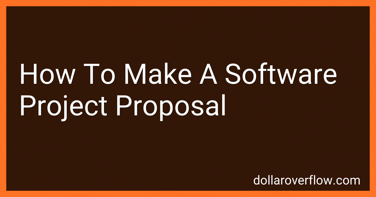 How To Make A Software Project Proposal image